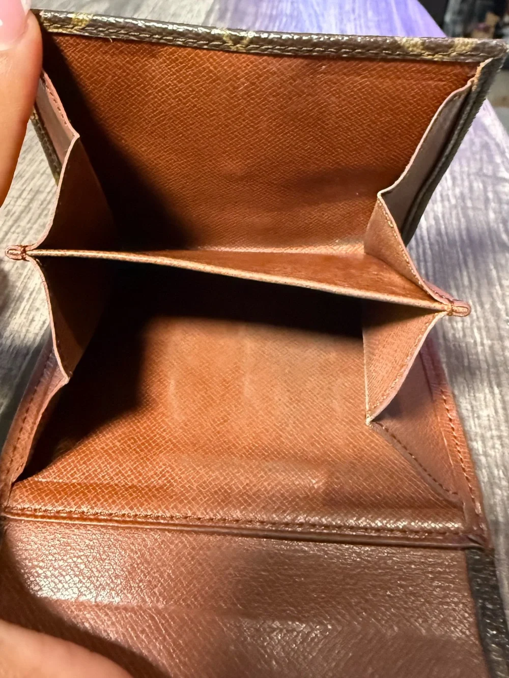 Louis Vuitton Monogram Compact Wallet 1987